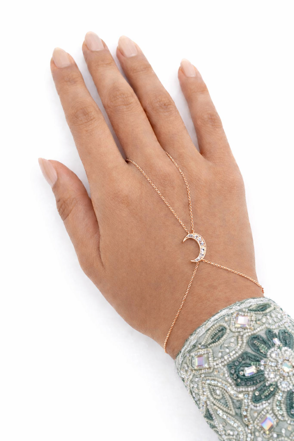 Crescent Hand Chain