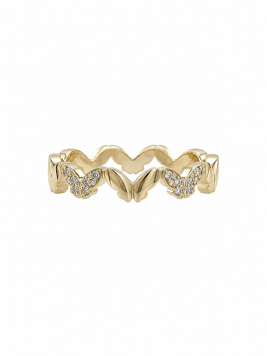 Muse butterfly ring