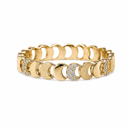Muse crescent ring