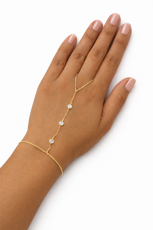 3 Dots Hand Chain
