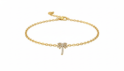 Palm Tree Anklet