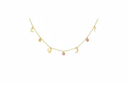 Shaker Colored Stone and Letters