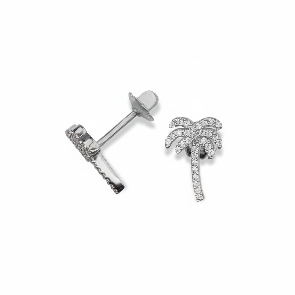 Palm Tree Studs