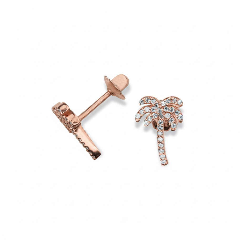 Palm Tree Studs