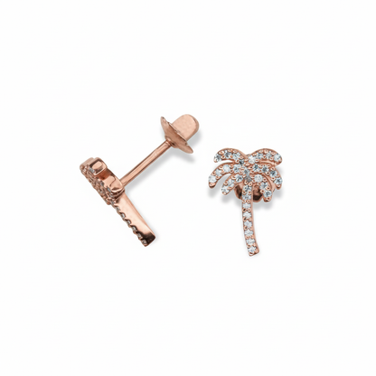 Palm Tree Studs
