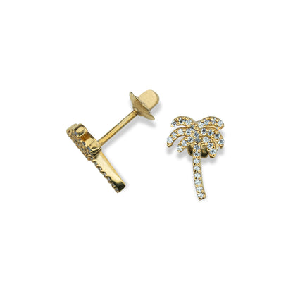 Palm Tree Studs