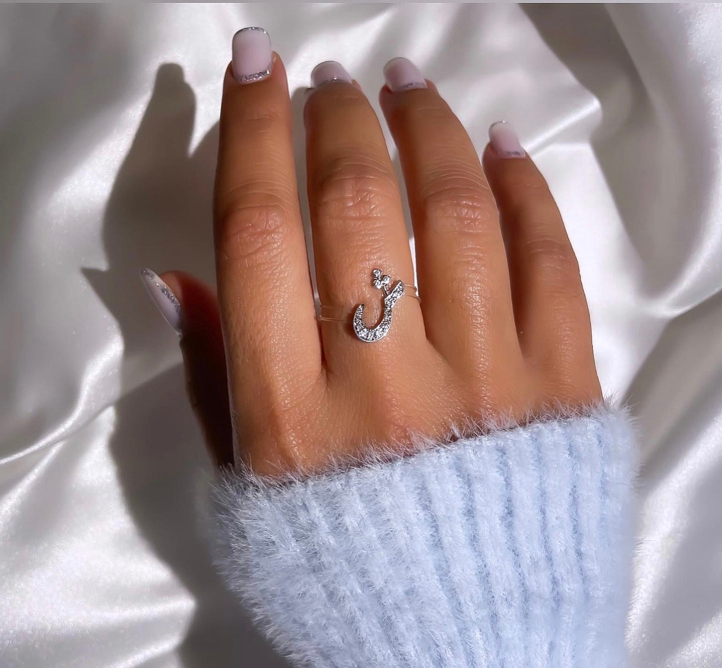 Glow Letter Ring