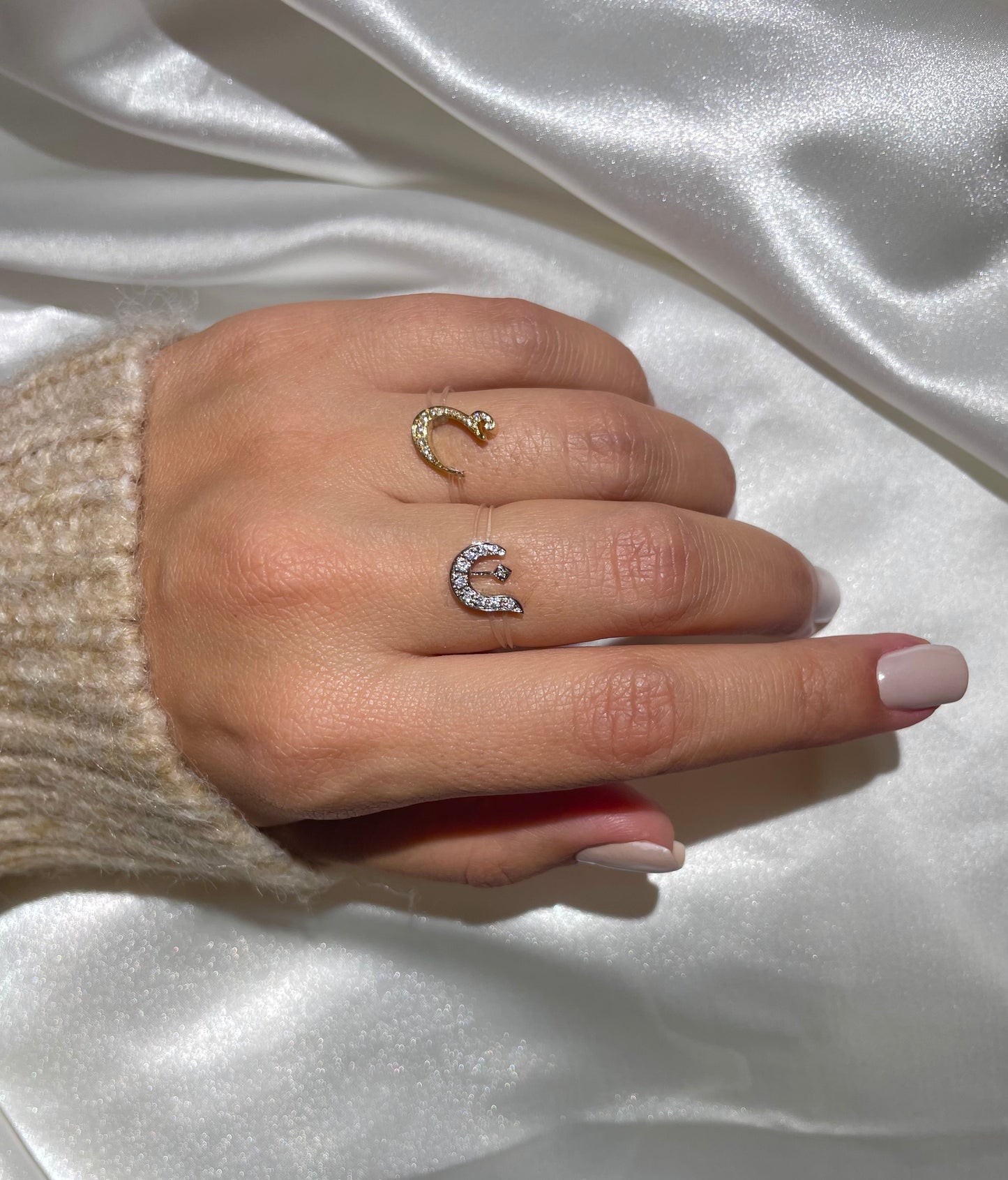 Glow Letter Ring