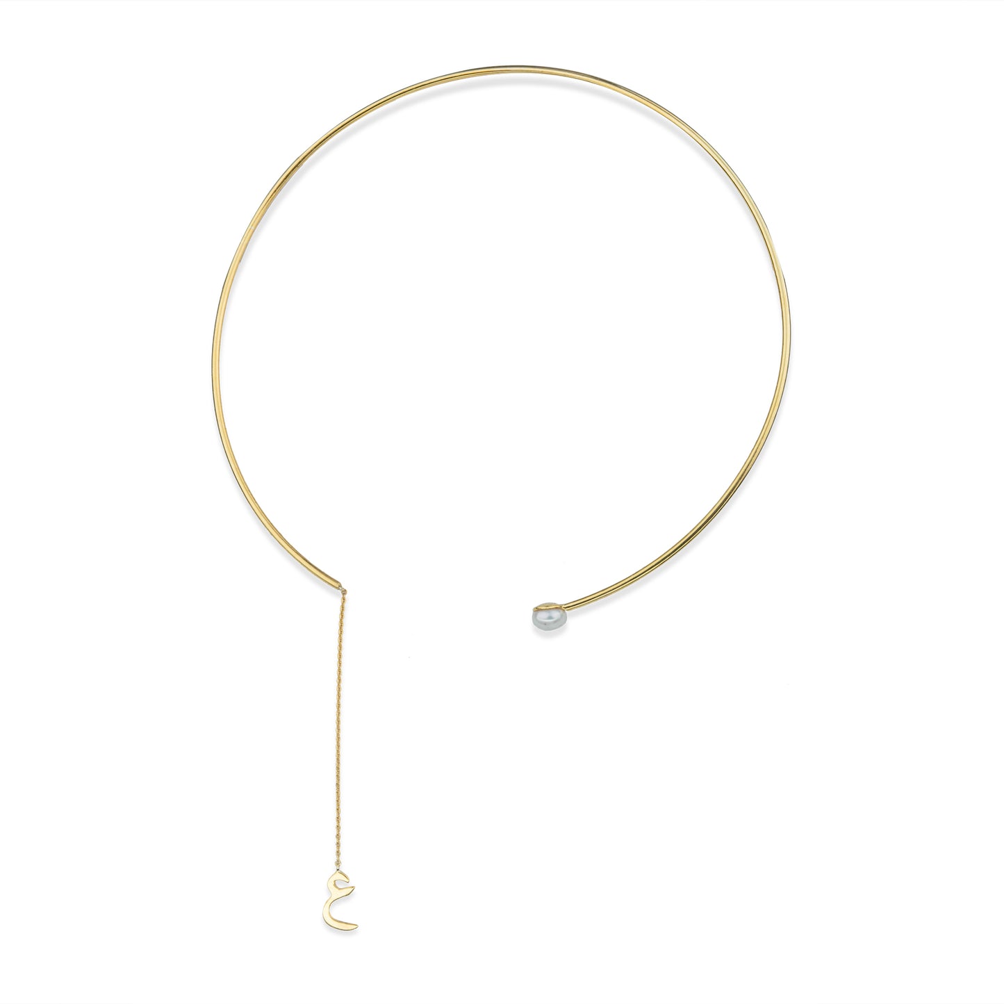 Hanging Letter Choker