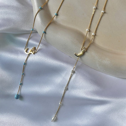 Letter Drop Necklace